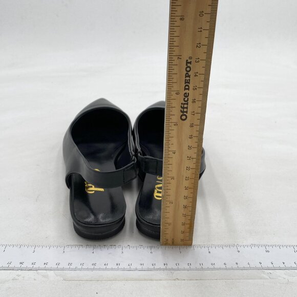 Elegant Black Slingback Flats - Picture 4 of 7